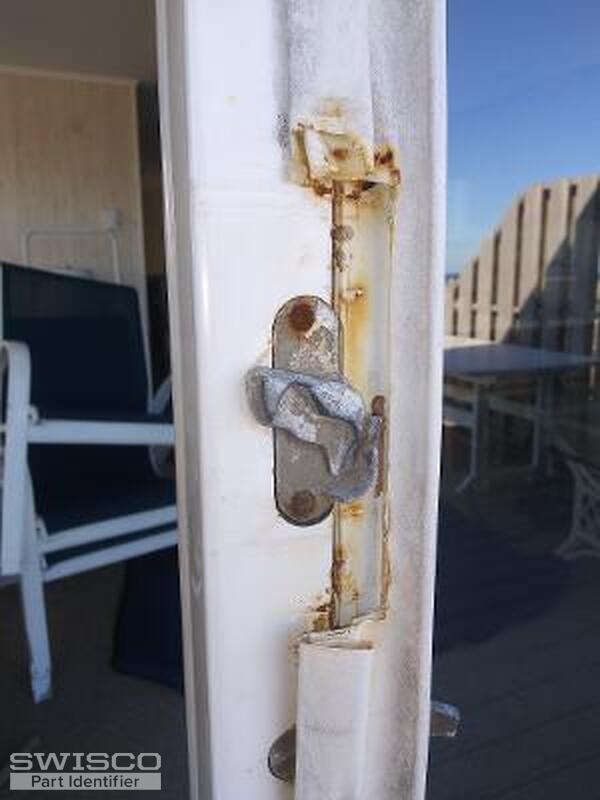 1981 / 85 era Andersen Sliding patio Door Lock Parts & Door Seal