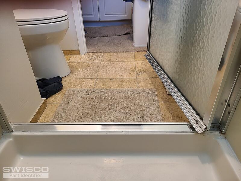 framed shower door drip rail and sweep Guerrero