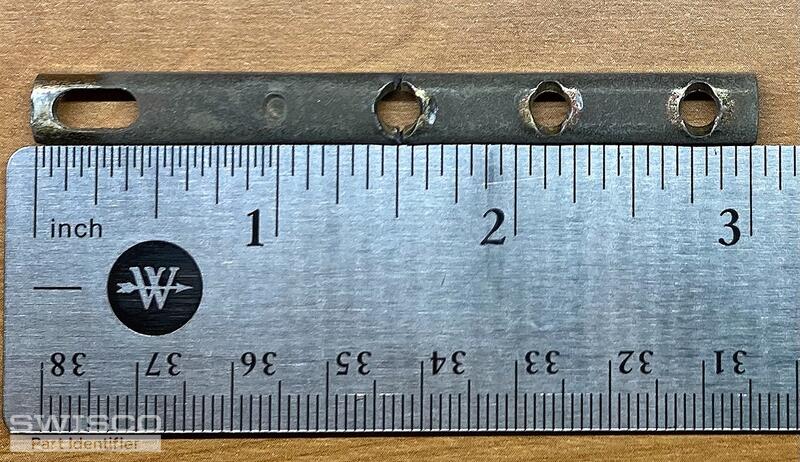 Pivot bar 3 inch top view