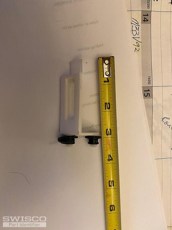 Sliding glass door roller and guide