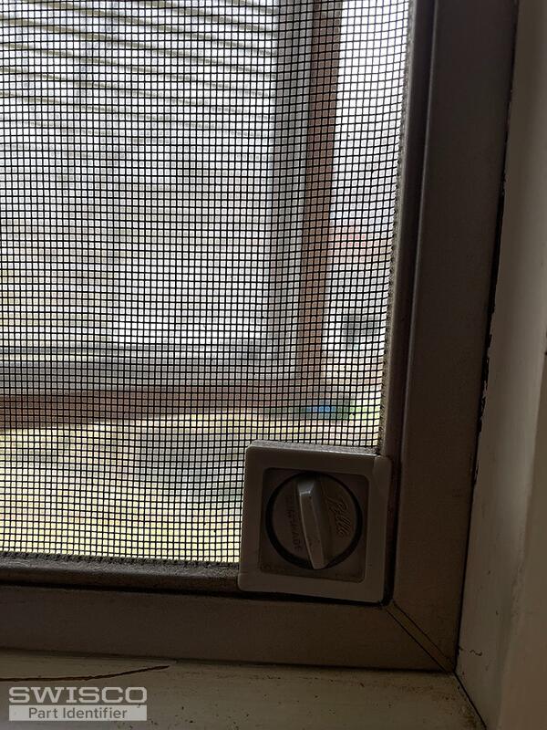 Pella casement window screen opener/closer