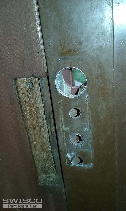 2022-04-18 Rear Porch Storm Door Handle Holes