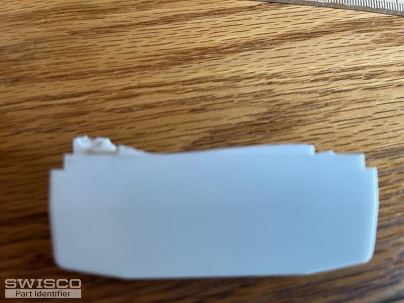 Top View of borken Handle
