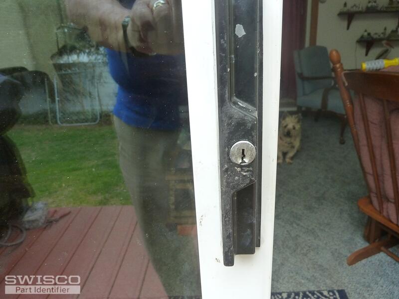 Replacement patio door latch