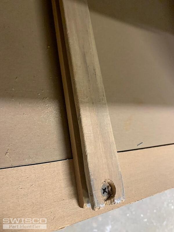 Need metal track for drawer dresser and wood track for dresser base :  SWISCO.com