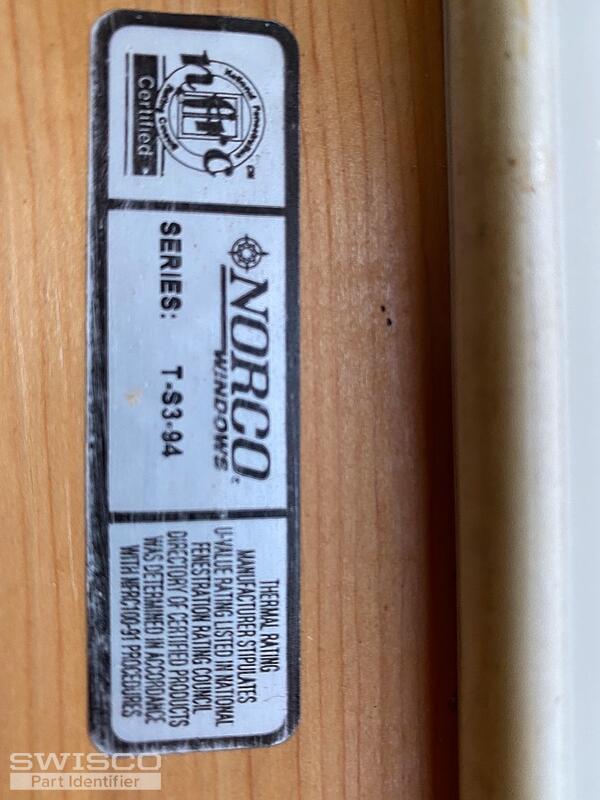 Norco Sliding patio door verticle weather stripping