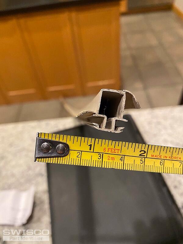 Norco Sliding patio door verticle weather stripping