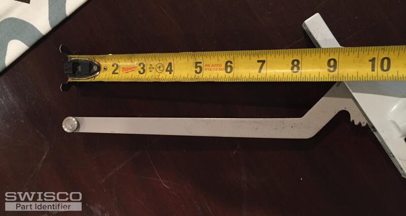 window operator arm measure