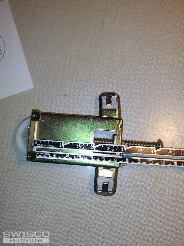 Mirrored closet door rollers