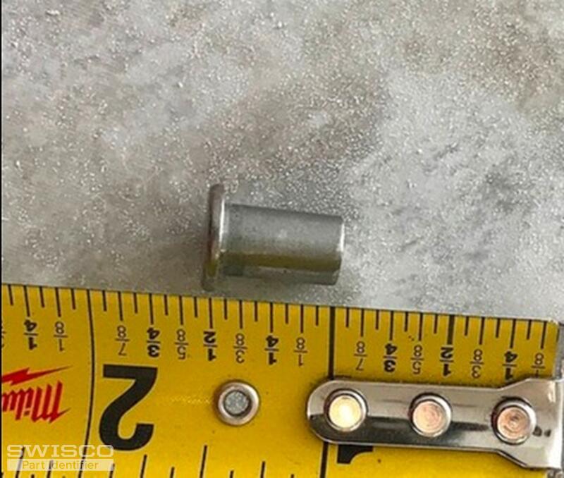 Casement window rivet