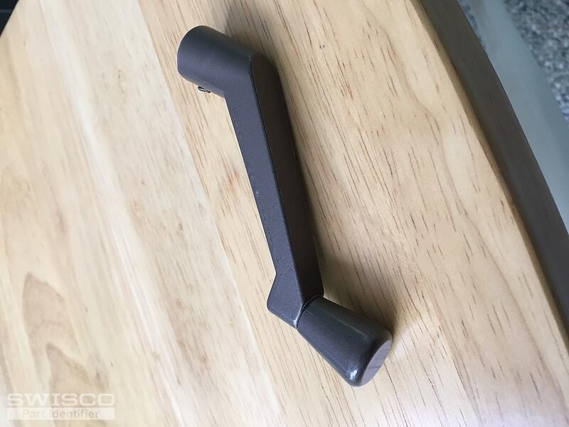 Replacement crank for Marvin casement