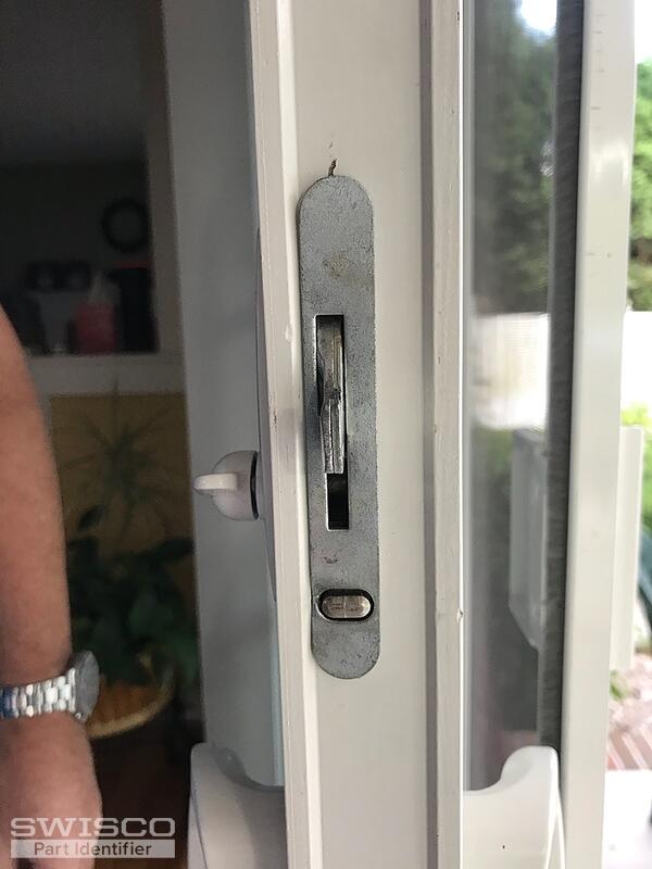 Sliding glass door latch replacement