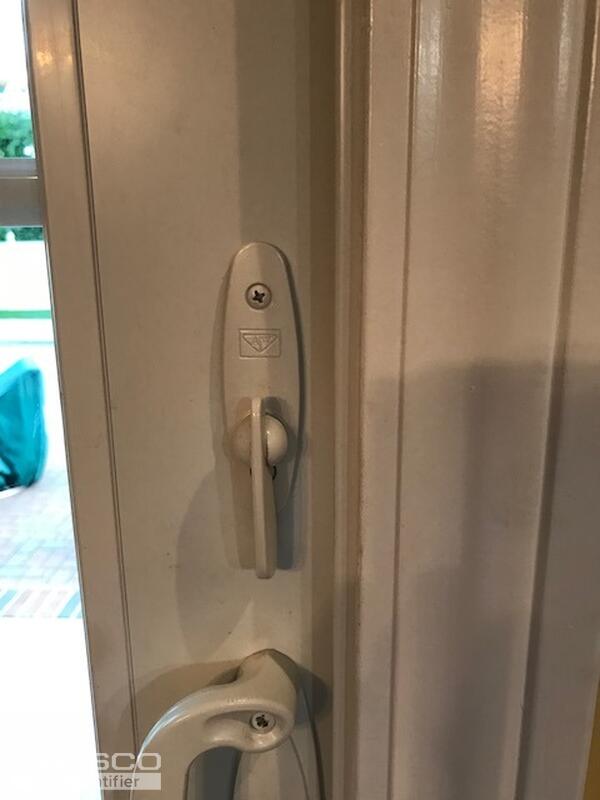 Sliding glass door latch replacement