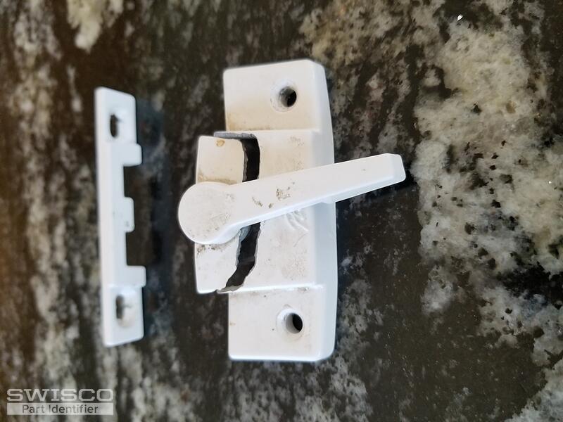 Vinyl Window Sash Lock and Keeper