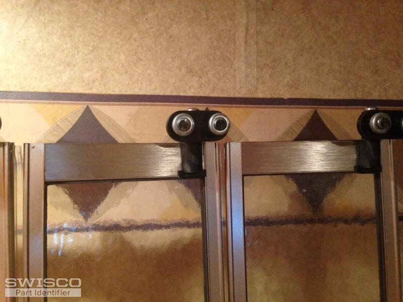 FR Shower Door Guides without white plastic track