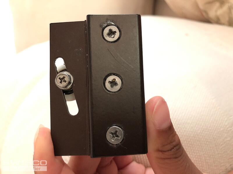 Sliding shower door hanger