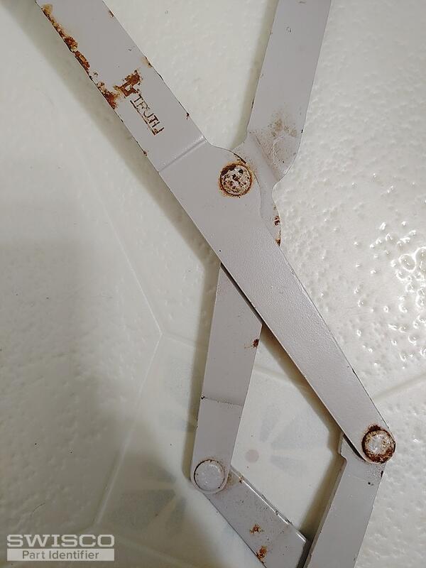 Casement window crank assembly, dual arm