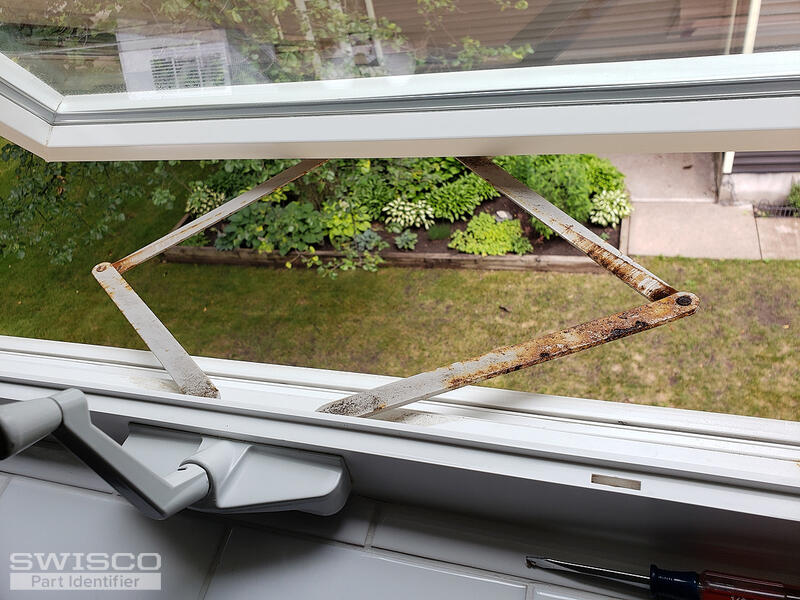 Awning window crank