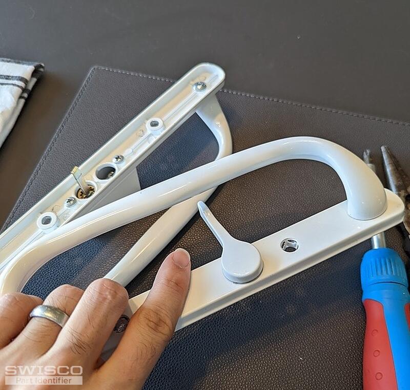 Sliding Door Handles and Locking Assembly