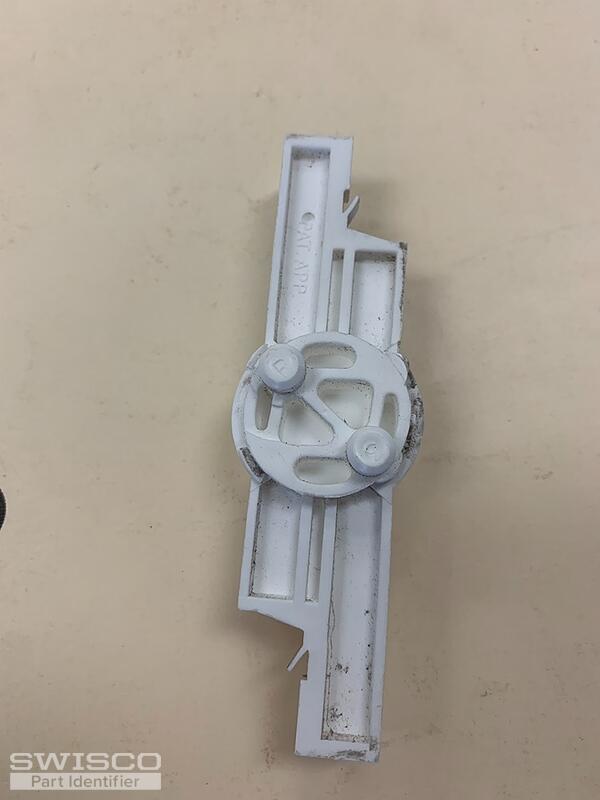 Milgard 5820 white plastic jalousie clips