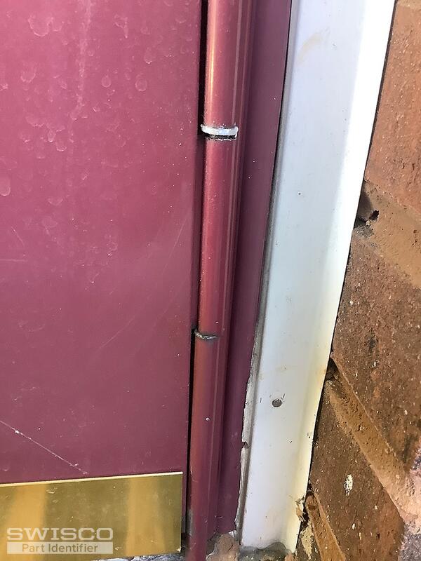 Storm door hinge repair kit installation and removal