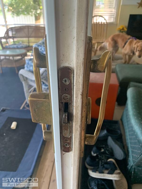 Sliding glass door rail replacement