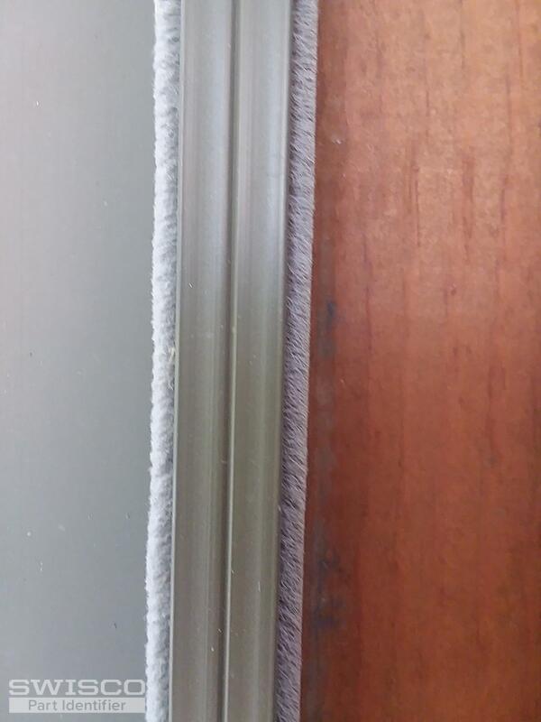 Sliding patio door weather stripping