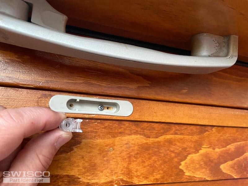 Pella sliding door broken latch for screen door