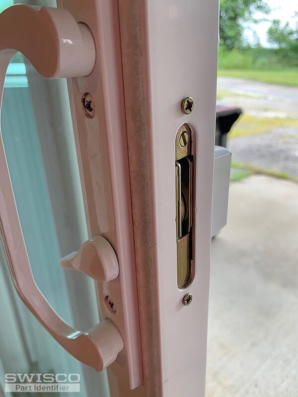The lock handle just spins