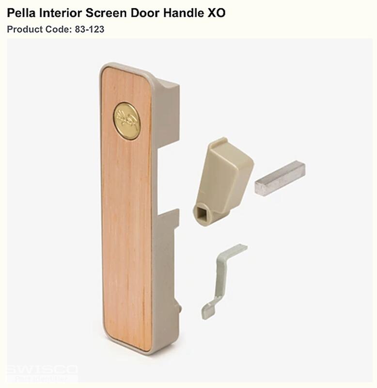 Screen door latch