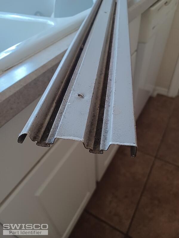 Bottom Rail for Stanley/Monarch mirror sliding doors