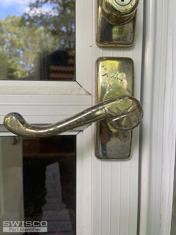 screen door handle outside