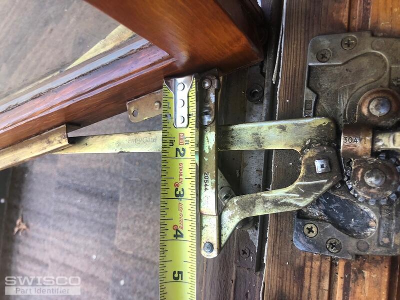 Stripped gears in truth casement mechanism