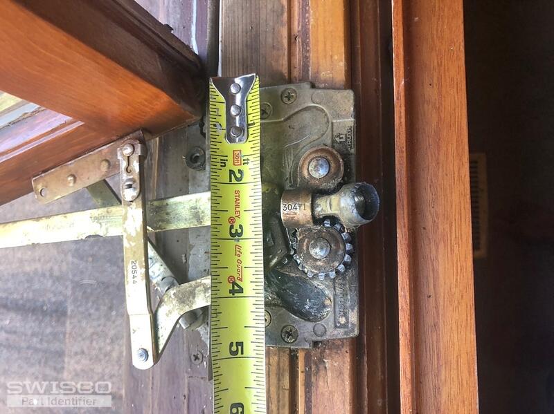 Stripped gears in truth casement mechanism