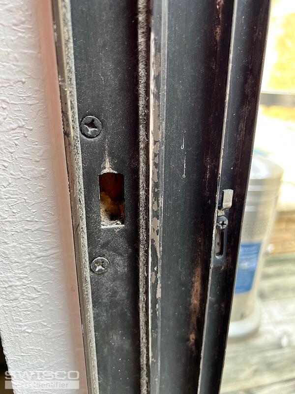 Glass patio door parts