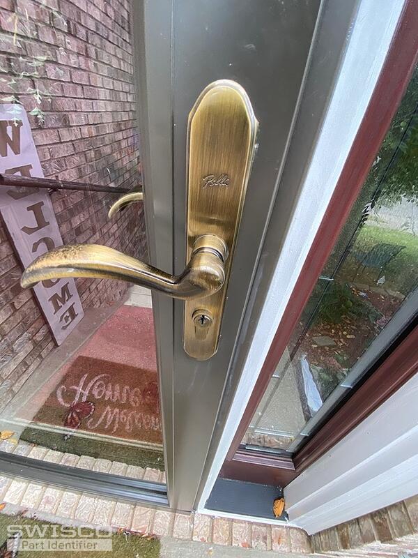 Broken door latch (Pella)