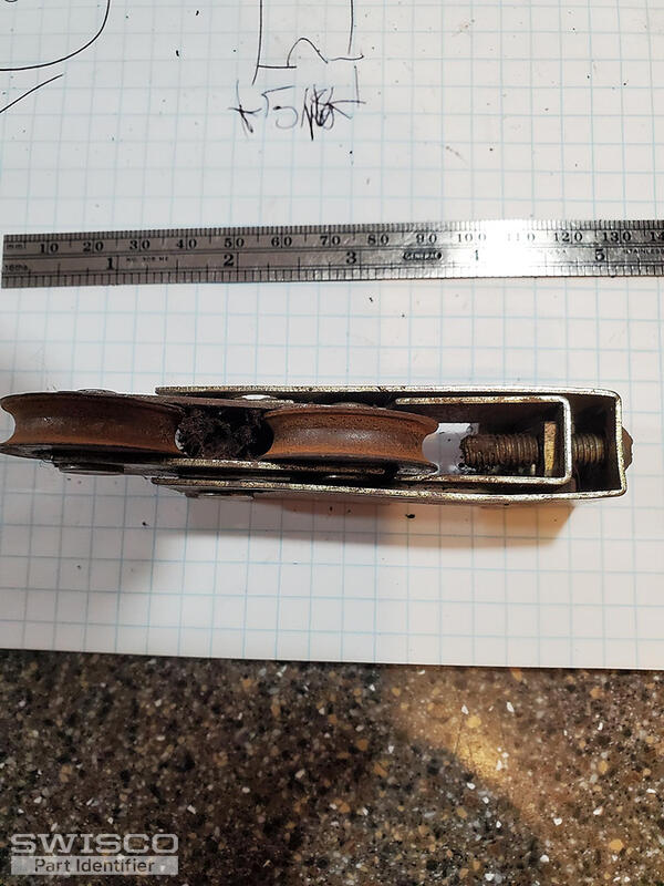 sliding door bearing bottom