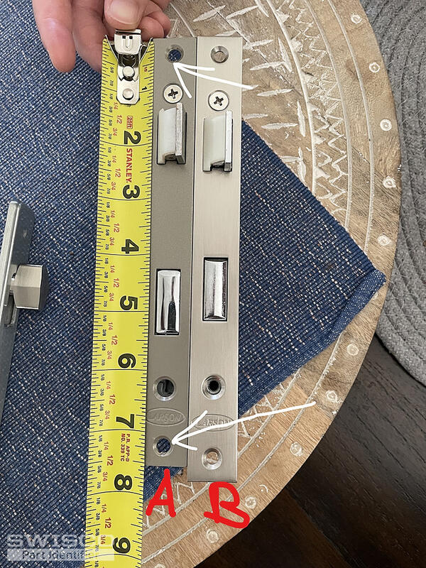 lock we need to fit the holes for a
