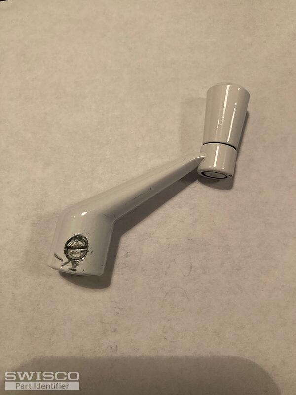 Crank handle stripped