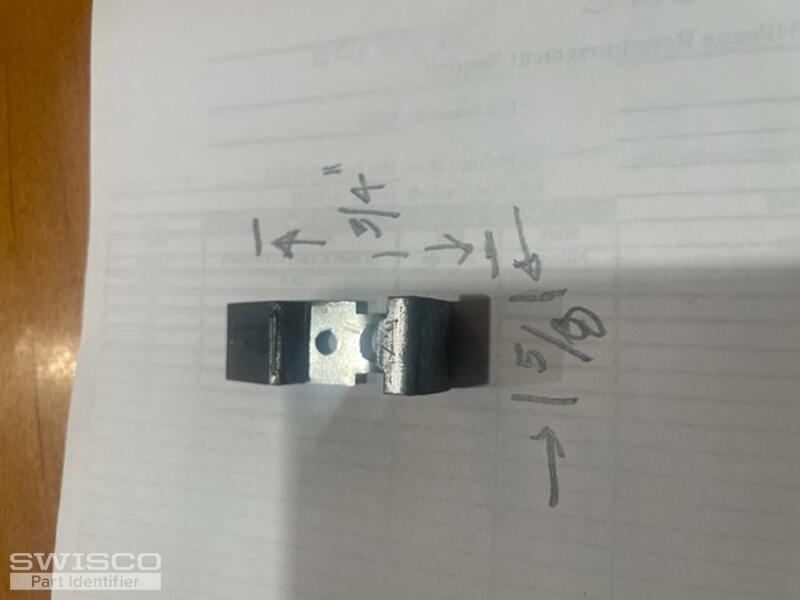 aluminium widow part top view