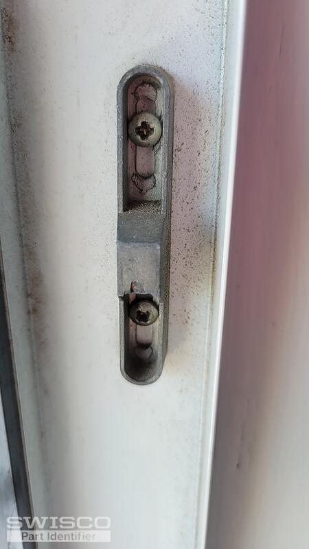 Traco door lock mechanism on frame