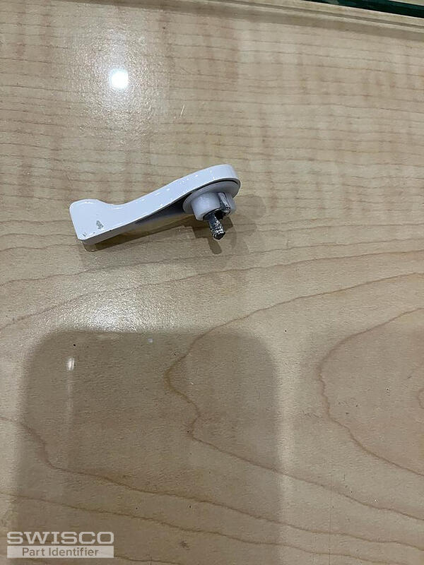 Patio door lever