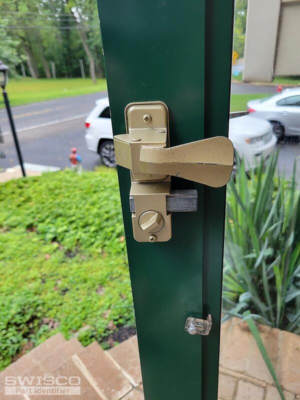 Storm door hardware