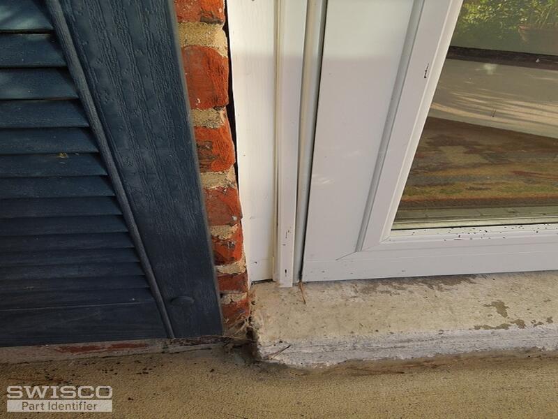 Pella storm door trim part