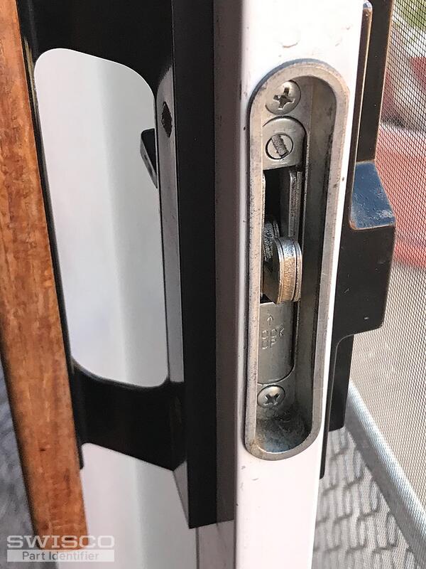 Patio door latch