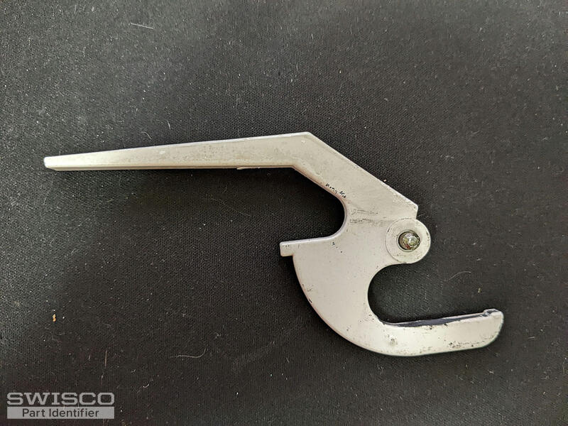 Broken casement window lock latch