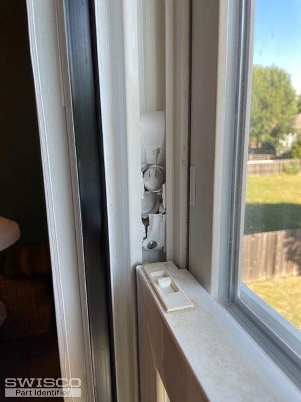 Broken window part