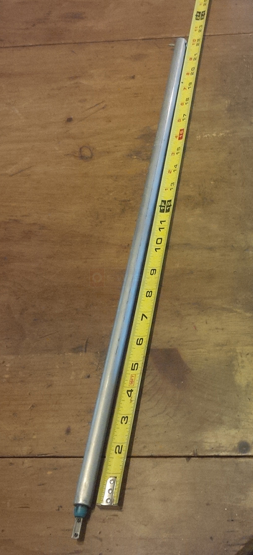 Blue tipped 22" spiral window balance.