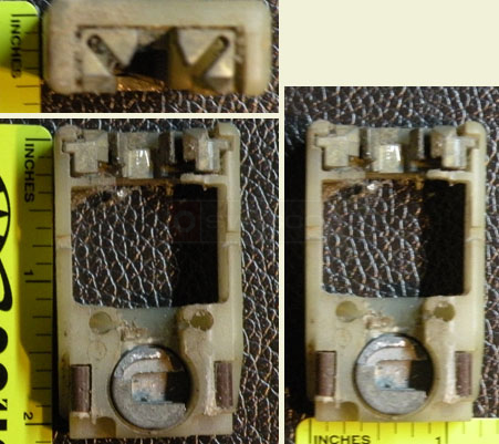 Pivot shoe with measurements