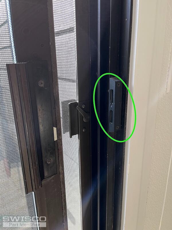 sliding door part